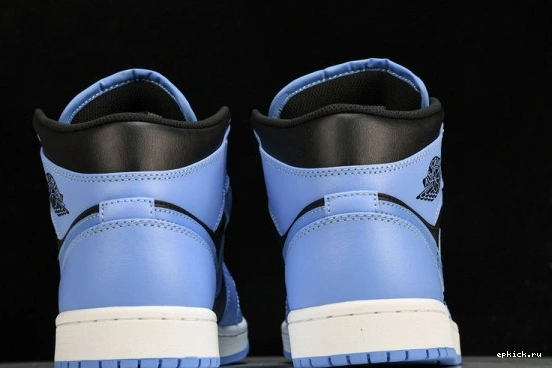 Rep EP Mid  DQ8426-401 DQ8426-401 Black 1 Blue University Jordan  0314